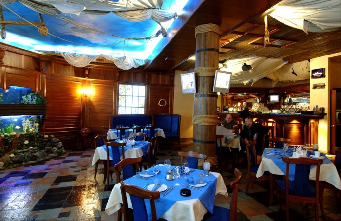 вид помещения Рестораны Барракуда на 2 зала мест Краснодара